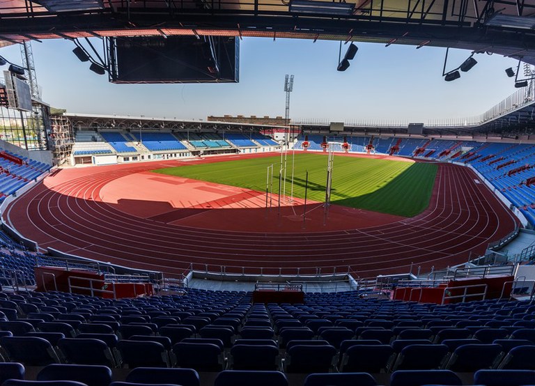 Městský stadion v Ostravě. Snímky archiv MMO a Andrea Vojkovská.